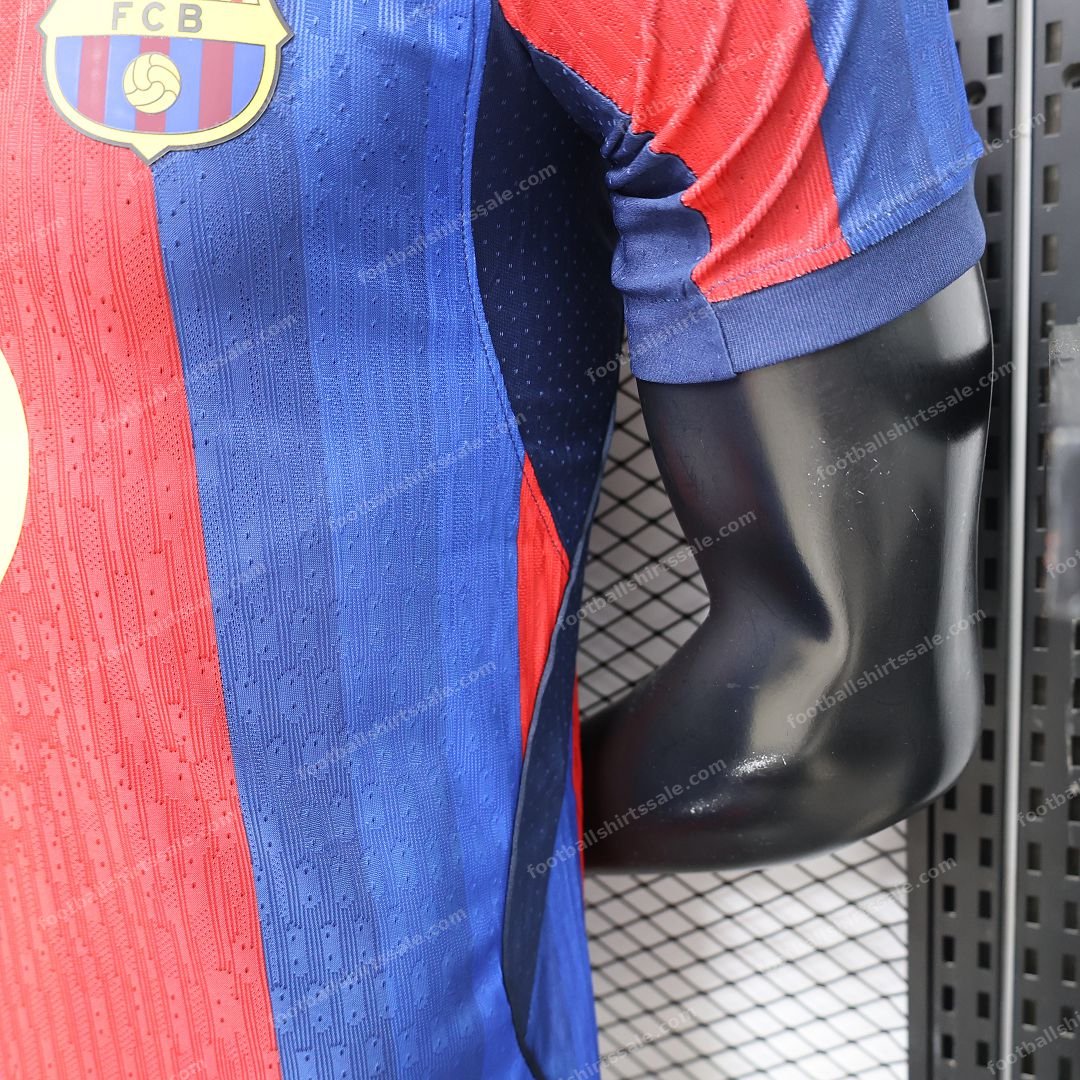2026/2027 Barcelona Home Player Version Football Shirt - Detail 4