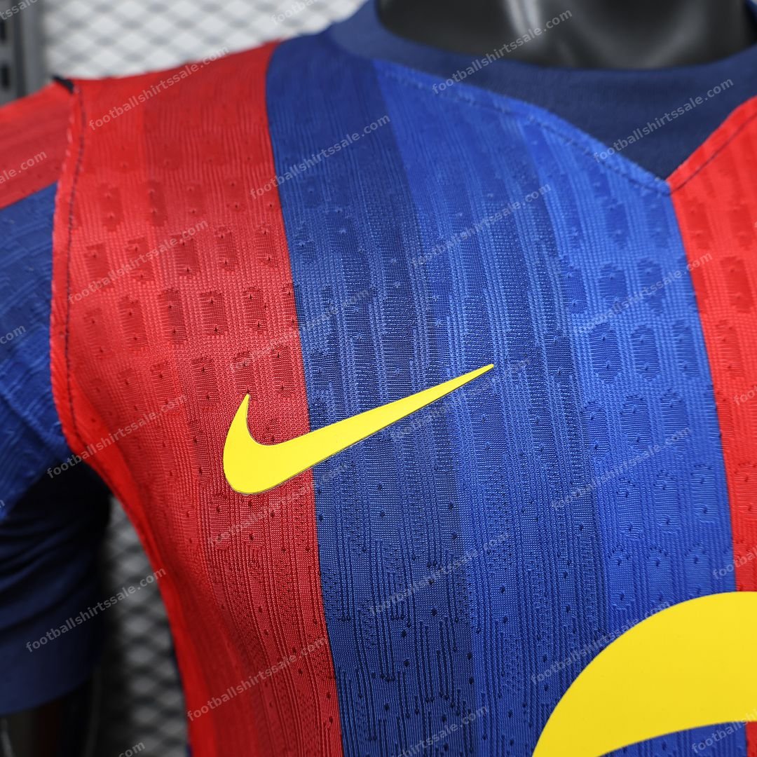 2026/2027 Barcelona Home Player Version Football Shirt - Detail 5