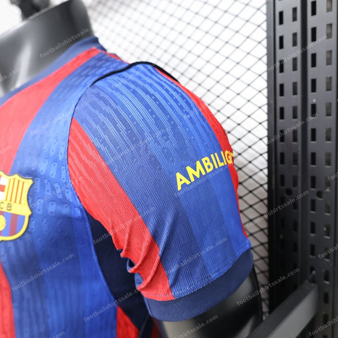 2026/2027 Barcelona Home Player Version Football Shirt - Detail 6