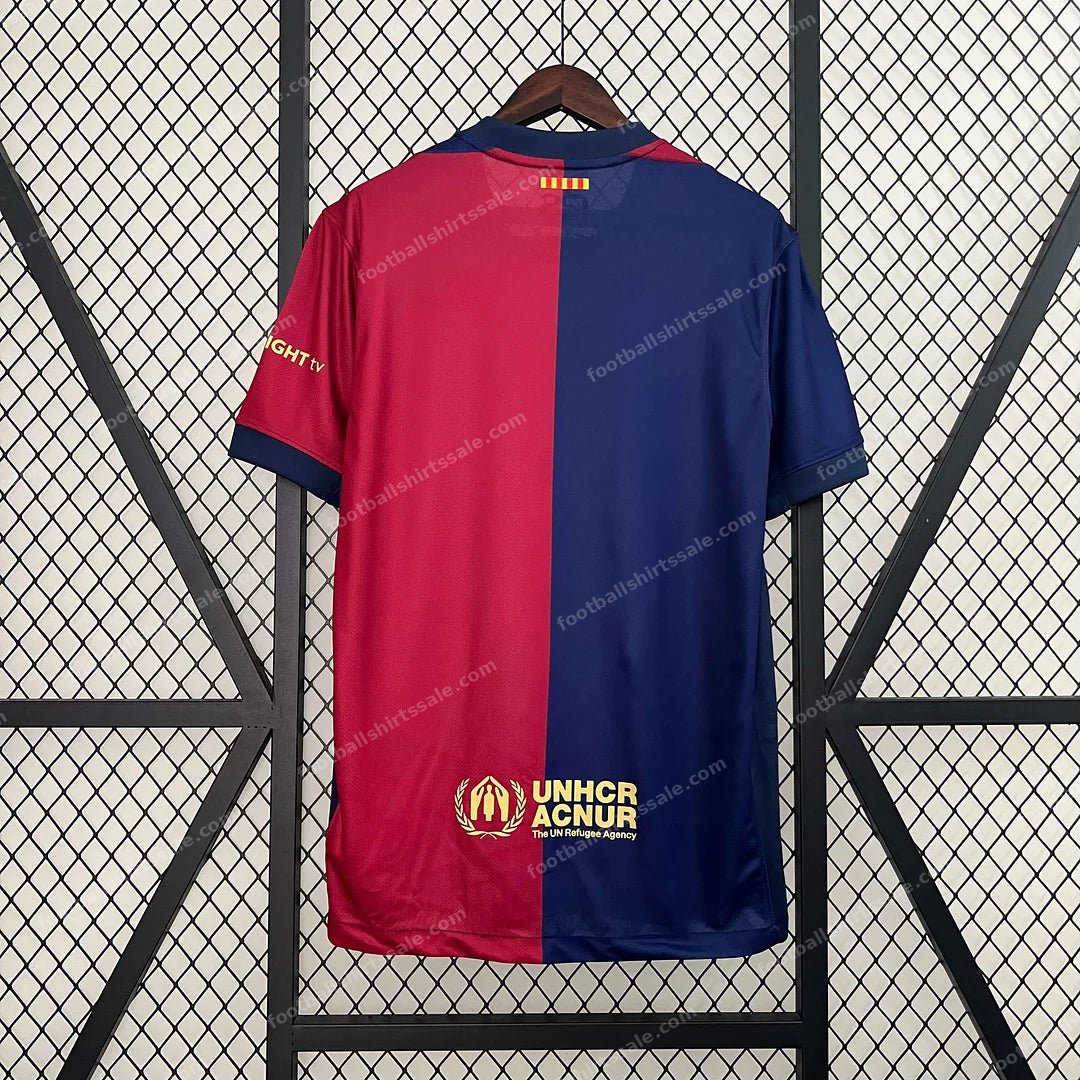 2024/2025 Barcelona Home Spotify Football Shirt 1:1 Thai Quality - Detail 1