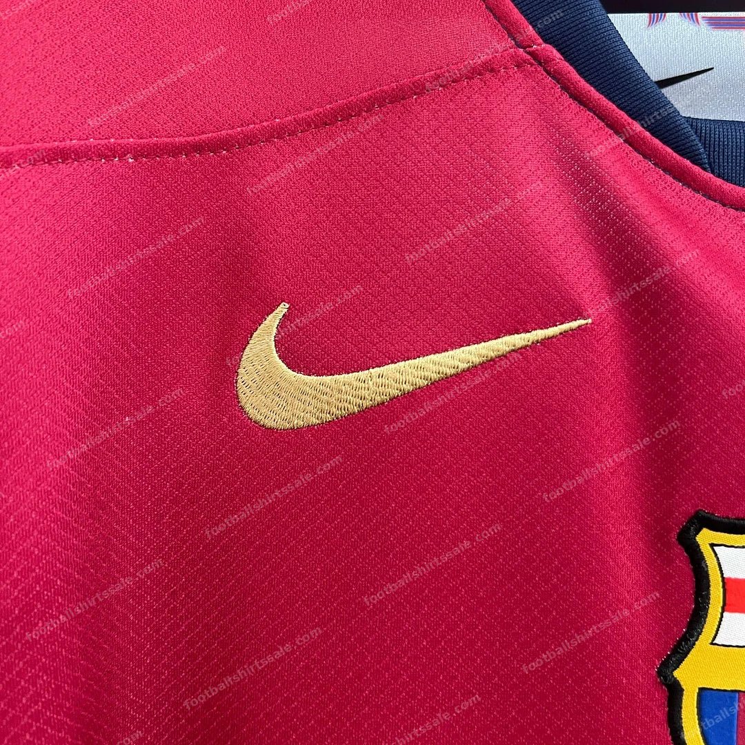 2024/2025 Barcelona Home Spotify Football Shirt 1:1 Thai Quality - Detail 4