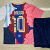2025/2026 Barcelona Messi Commemorative Edition Kids Size Football Shirt - Detail 1