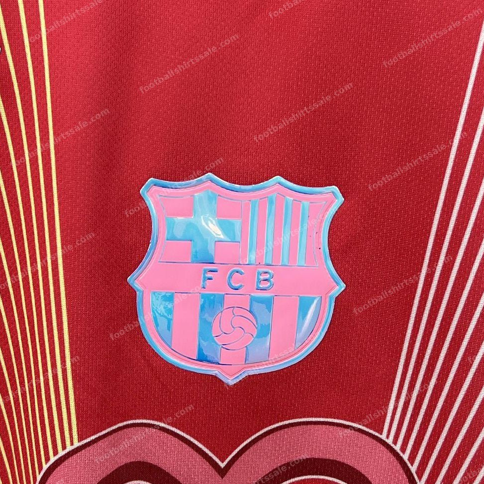 2025/26 Barcelona Pink Karol G Jersey - Detail 3