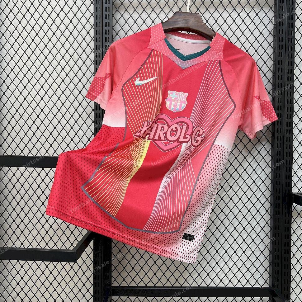 2025/26 Barcelona Pink Karol G Jersey