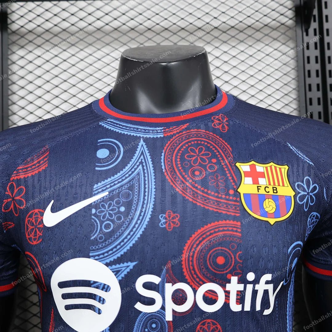 2025/2026 Barcelona Player Version Special Edition Football Jersey - Detail 2