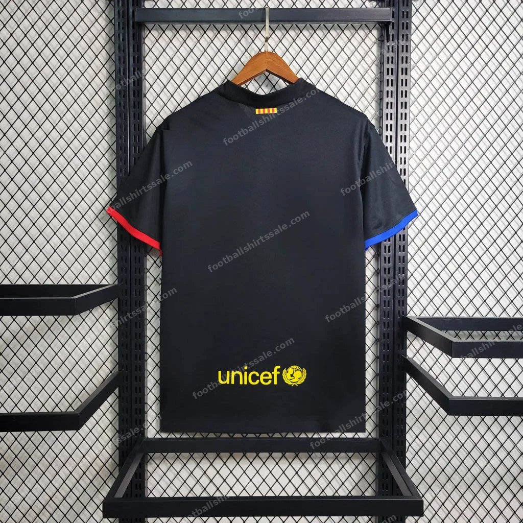 2023/2024 Barcelona POLO Black Shirt - Detail 1