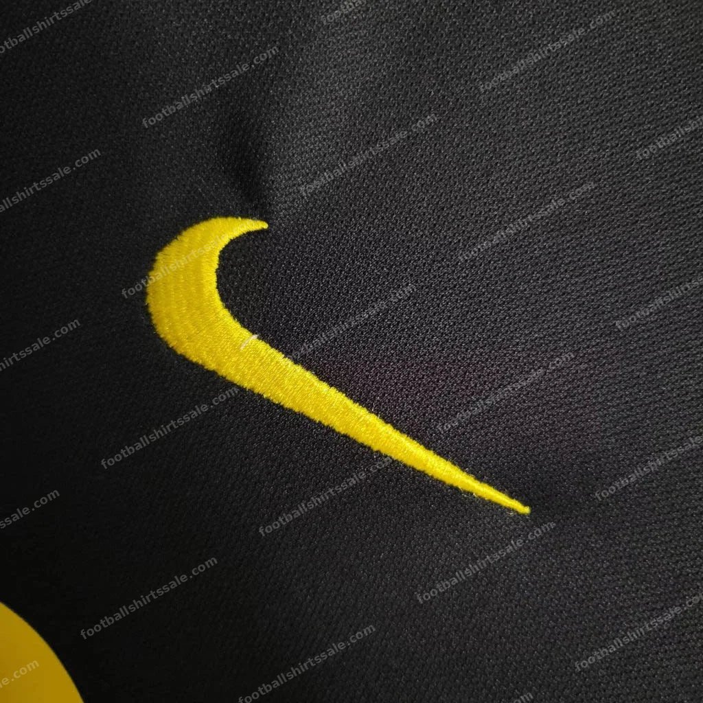 2023/2024 Barcelona POLO Black Shirt - Detail 4