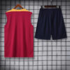 2024/2025 Barcelona pre-match training Red Jersey+Shorts 1:1 Thai Quality - Detail 1