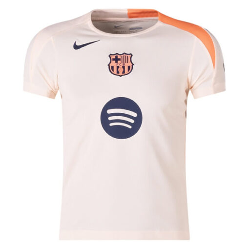 Barcelona Pre Match Training Top - Orange
