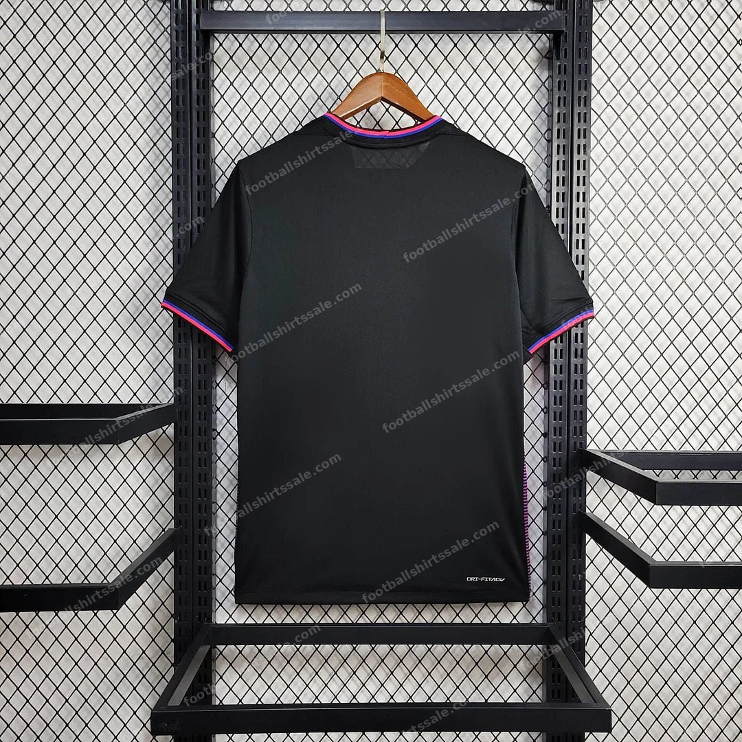 2024/2025 Barcelona Special Edition Black Football Shirt 1:1 Thai Quality - Detail 1