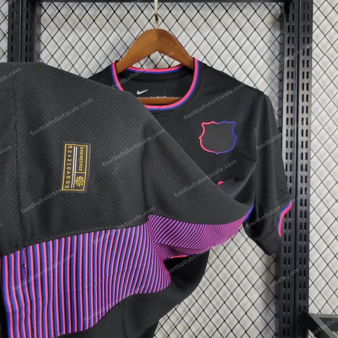 2024/2025 Barcelona Special Edition Black Football Shirt 1:1 Thai Quality - Detail 6