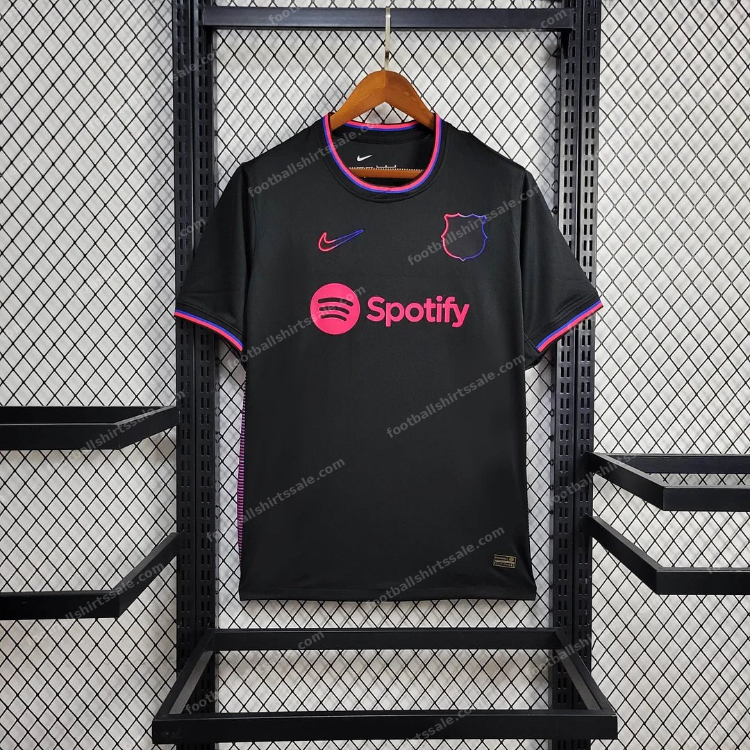2024/2025 Barcelona Special Edition Black Football Shirt 1:1 Thai Quality
