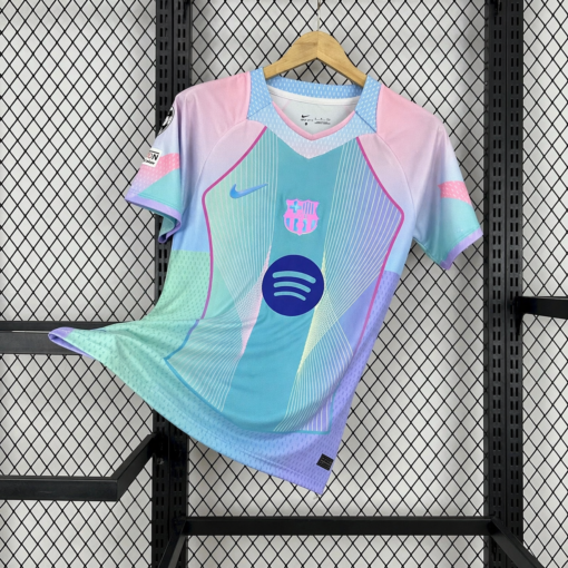 2025/2026 Barcelona Special Edition Dream Wave Pink Football Shirt