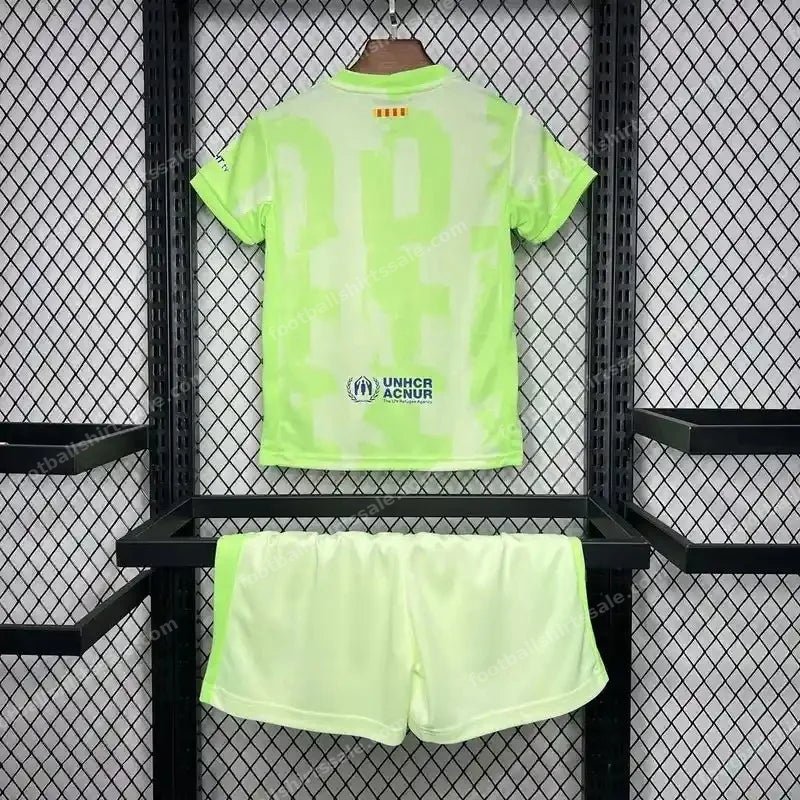 2024/2025 Barcelona Third Away Football Shirt 1:1 Thai Quality Kids Size - Detail 1