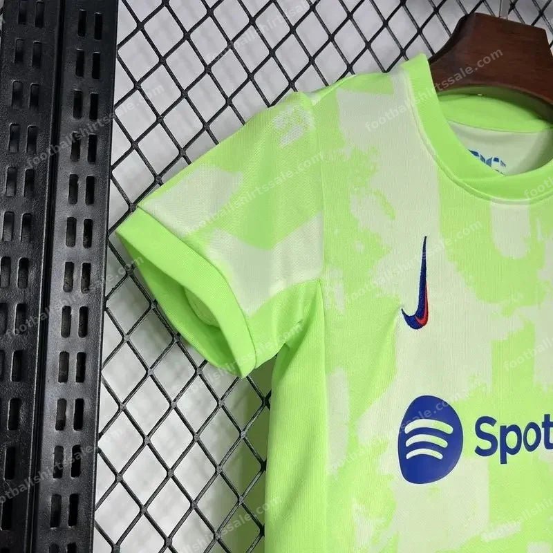 2024/2025 Barcelona Third Away Football Shirt 1:1 Thai Quality Kids Size - Detail 3