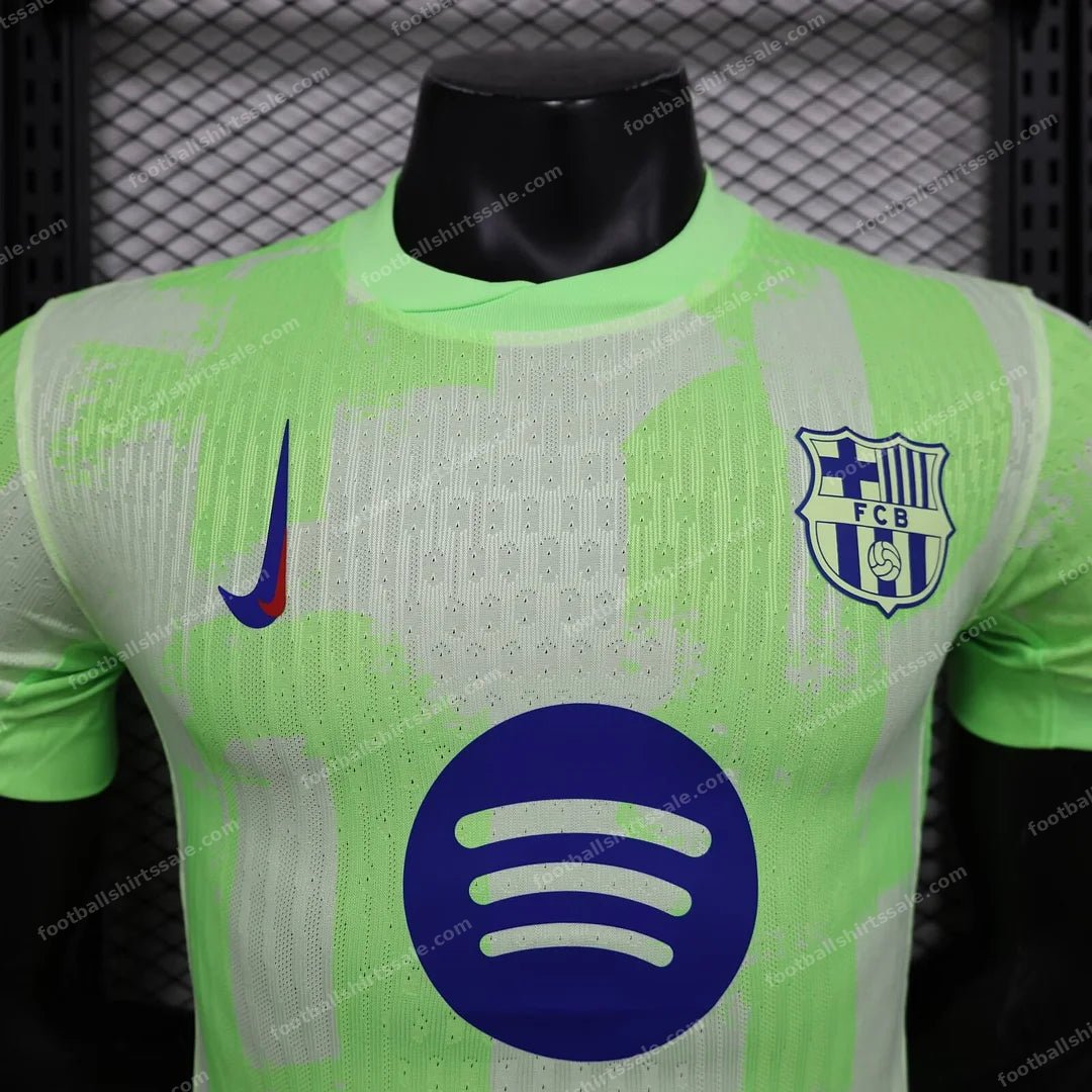 2024/2025 Barcelona Third Away Football Shirt 1:1 Thai Quality – Player Version - Detail 2