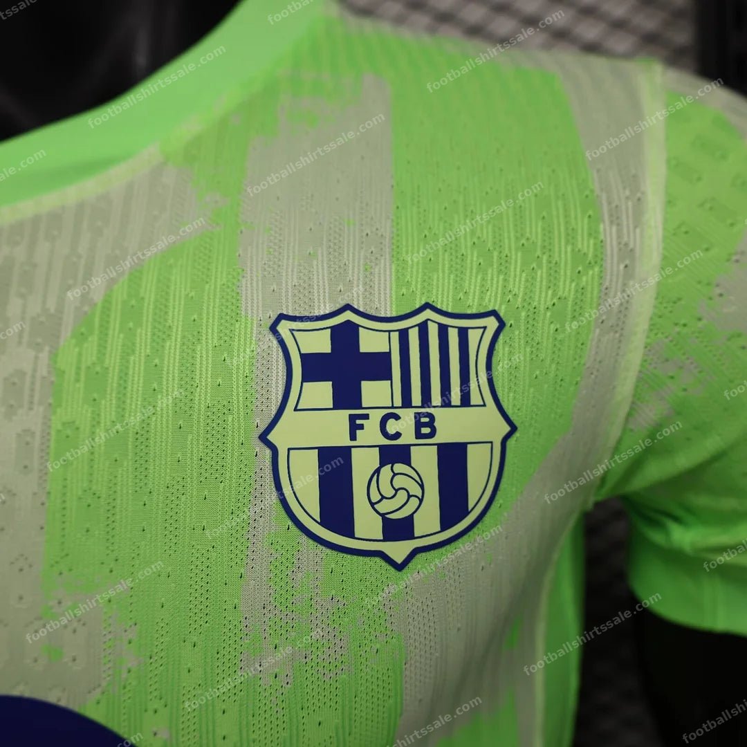 2024/2025 Barcelona Third Away Football Shirt 1:1 Thai Quality – Player Version - Detail 4