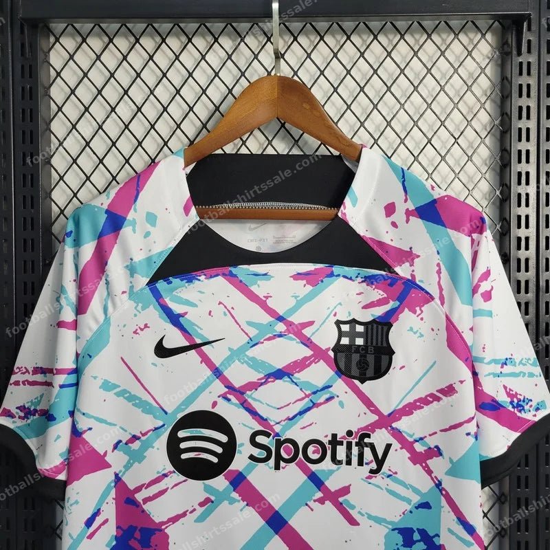 2023/2024 Barcelona Training Wear Color Jersey - Detail 2