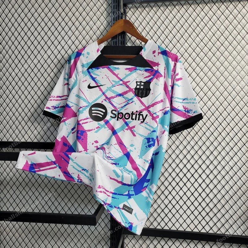 2023/2024 Barcelona Training Wear Color Jersey - Detail 5