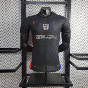Barcelona x Travis Scott 24/25 Away Football Jersey Player Version