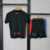 2024/2025 Barcelona x Travis Scott Kids Size Away Football Jersey - Detail 1