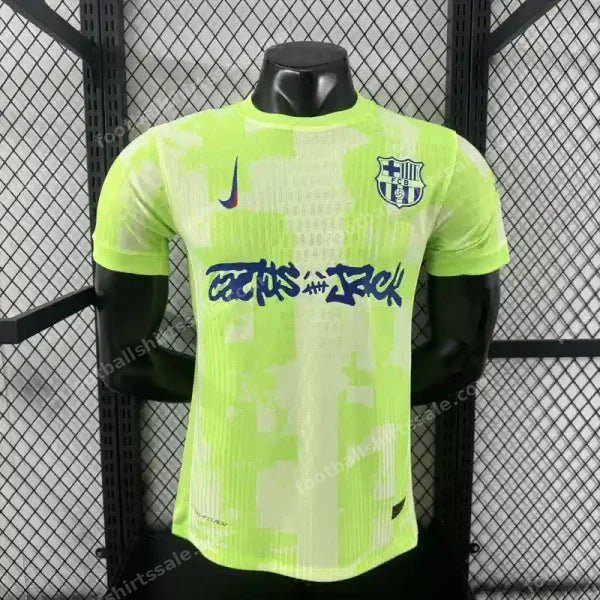 Barcelona x Travis Scott 24/25 Third Away Football Jersey Player Version