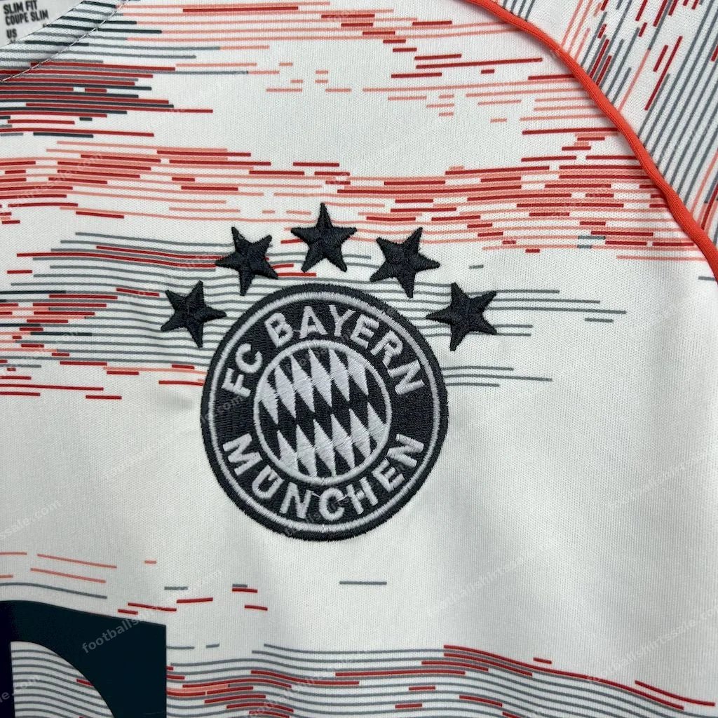 2025/2026 Bayern Munchen Away Football Shirt - Detail 3