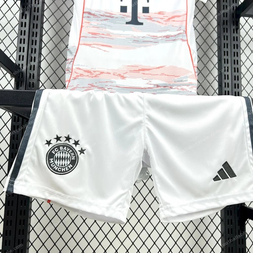 2025/2026 Bayern Munchen Away Football Shirt Kids Size - Detail 6