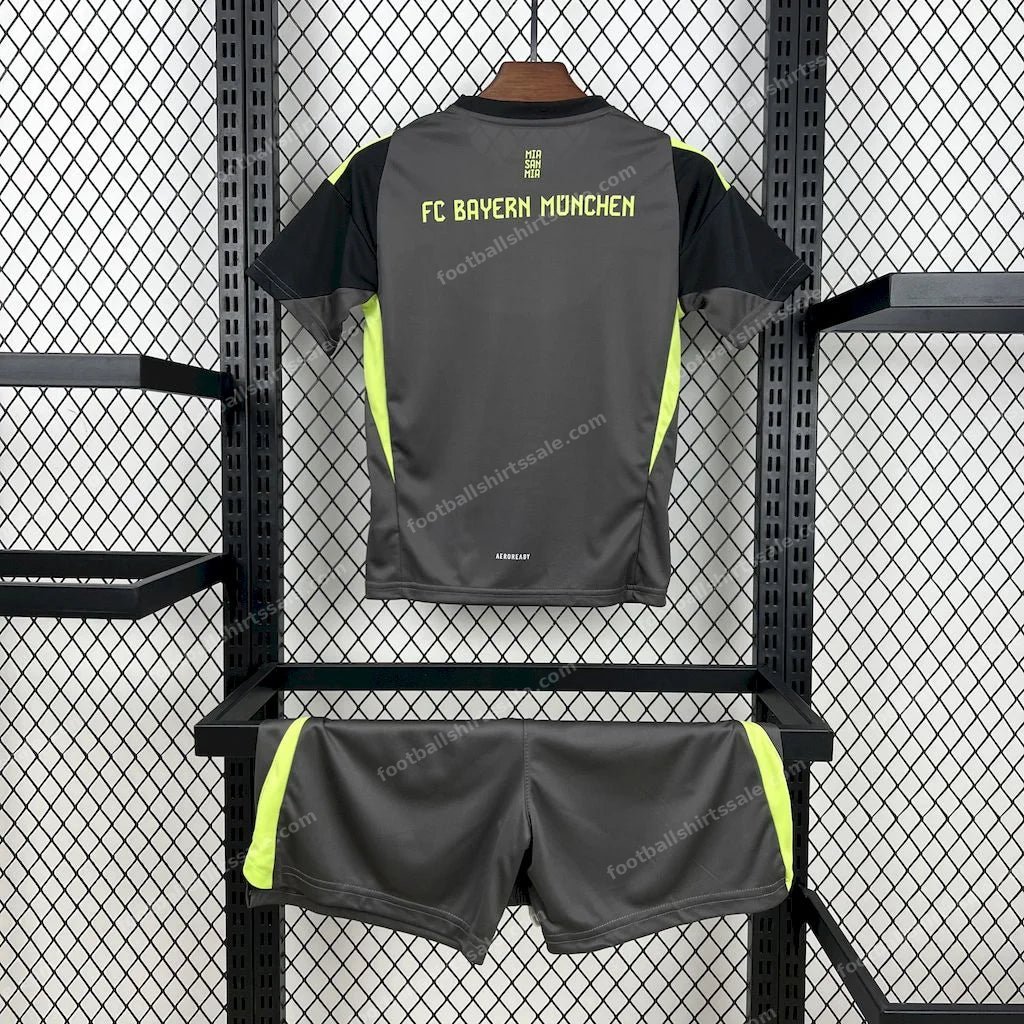 2025/2026 Bayern Munchen Goalkeeper Football Shirt Kids - Detail 1