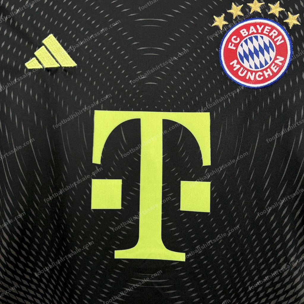 2025/2026 Bayern Munchen Goalkeeper Football Shirt Kids - Detail 2