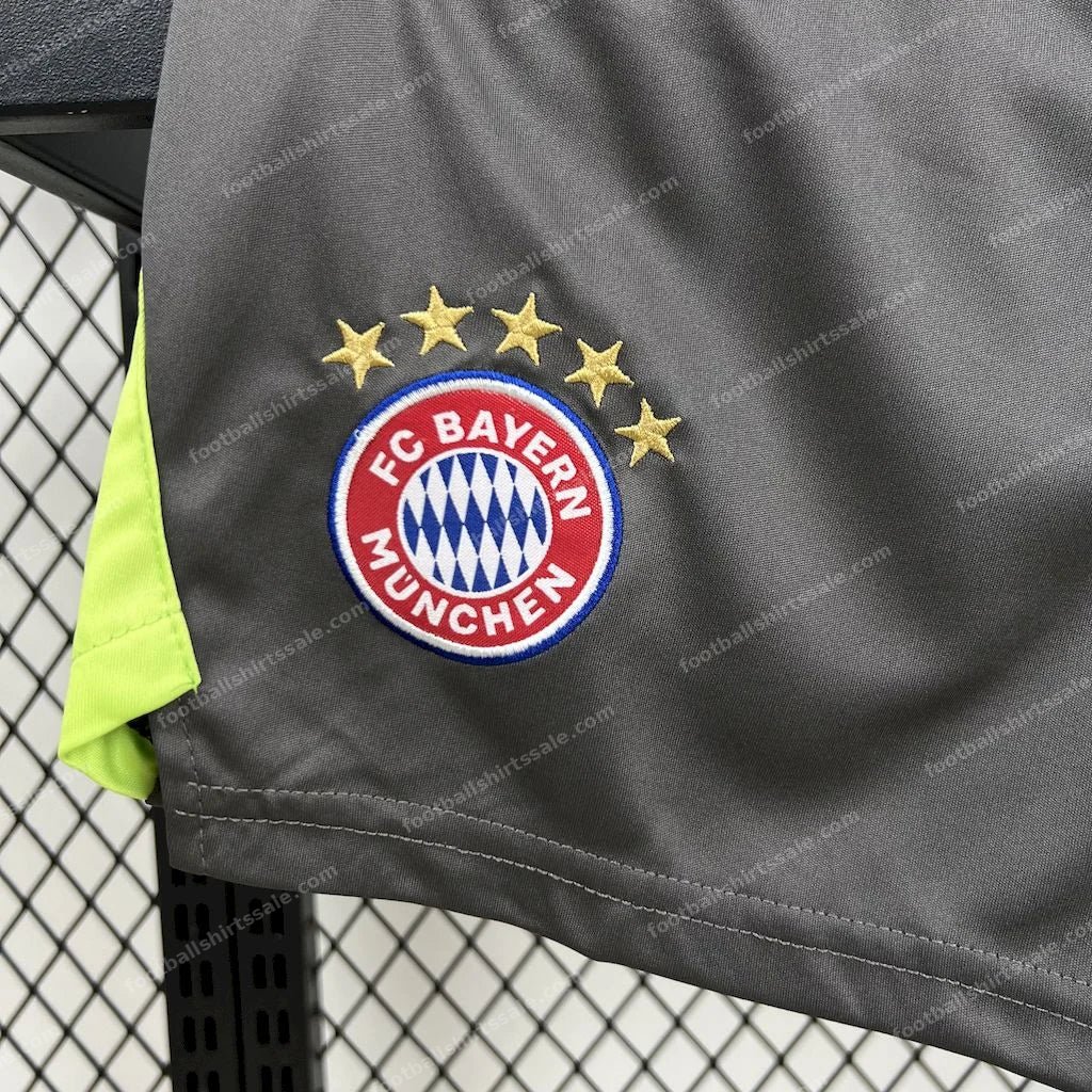 2025/2026 Bayern Munchen Goalkeeper Football Shirt Kids - Detail 3