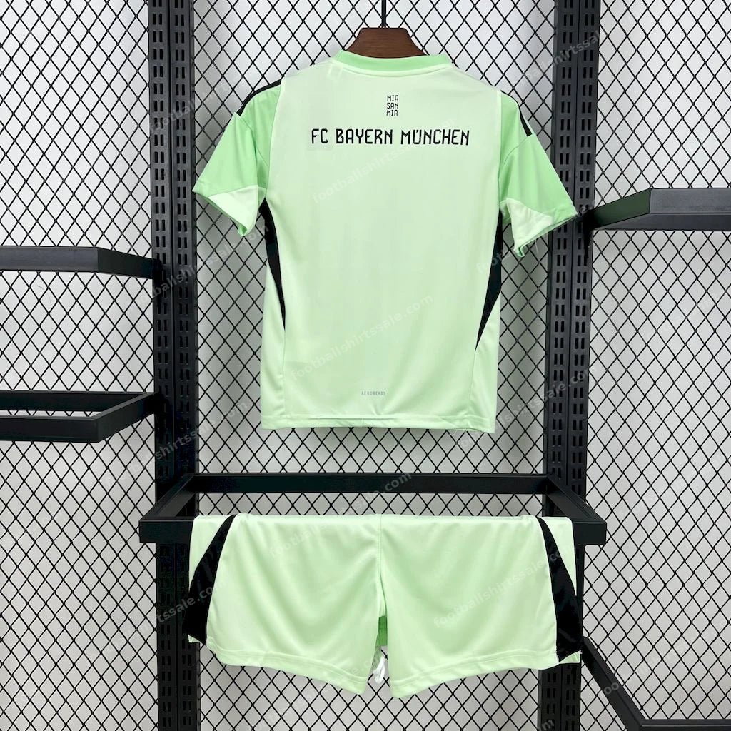 2025/2026 Bayern Munchen Goalkeeper Football Shirt Kids Size - Detail 1