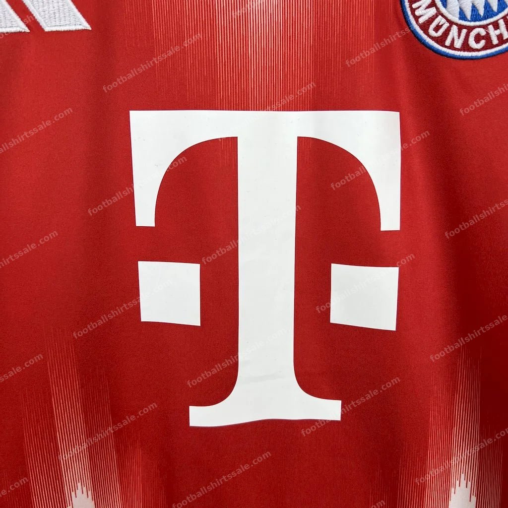 2025/2026 Bayern Munchen Home Football Shirt - Detail 2