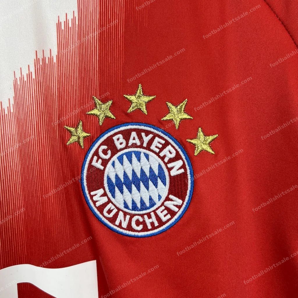 2025/2026 Bayern Munchen Home Football Shirt - Detail 3