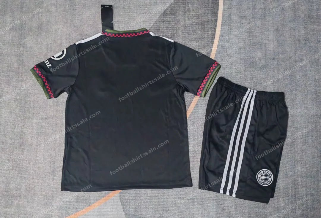 2025/2026 Bayern Munchen Third Away Football Shirt Kids Size - Detail 1