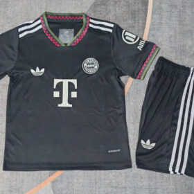 2025/2026 Bayern Munchen Third Away Football Shirt Kids Size
