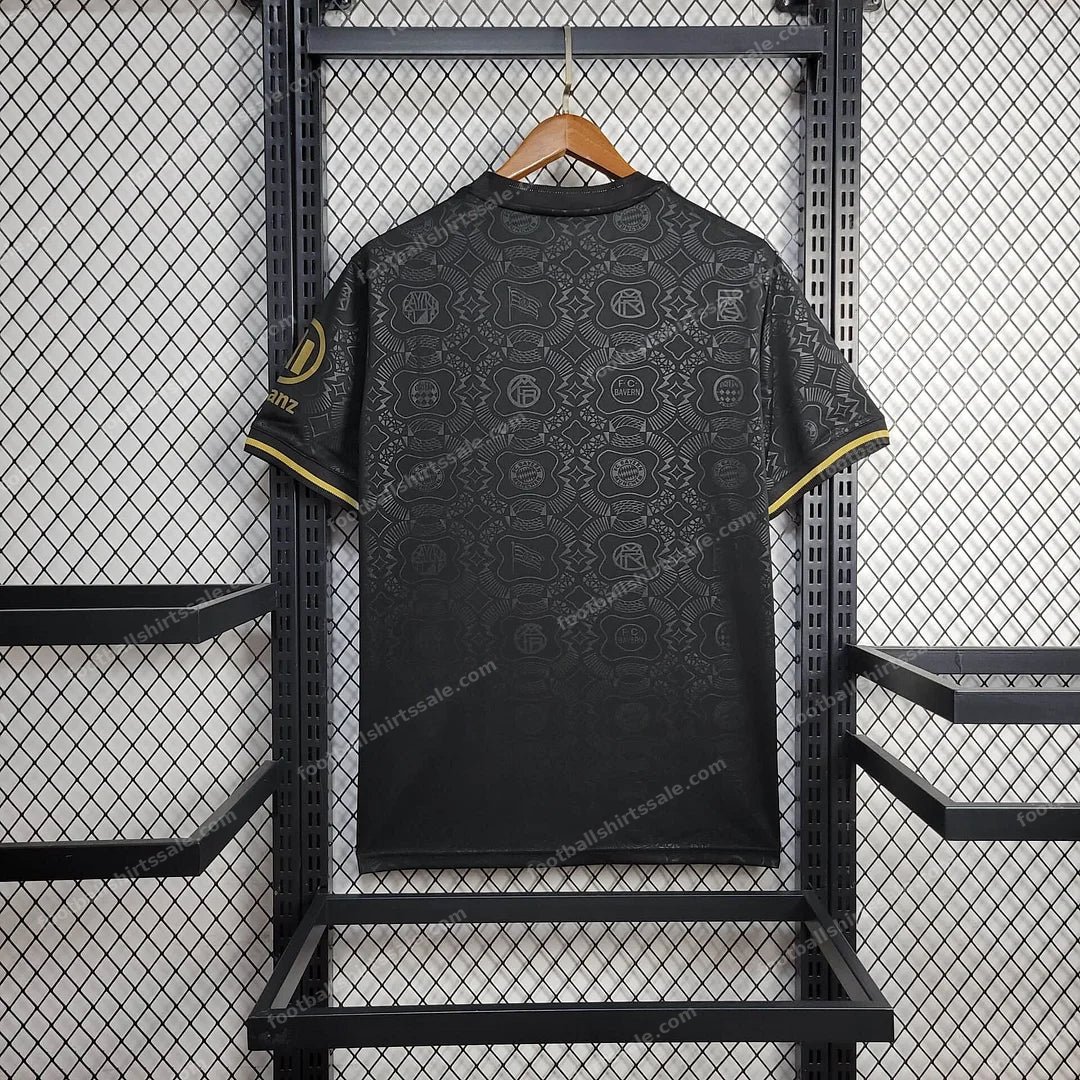 2025/2026 Bayern Munich 125th Anniversary Black Edition Football Shirt - Detail 1