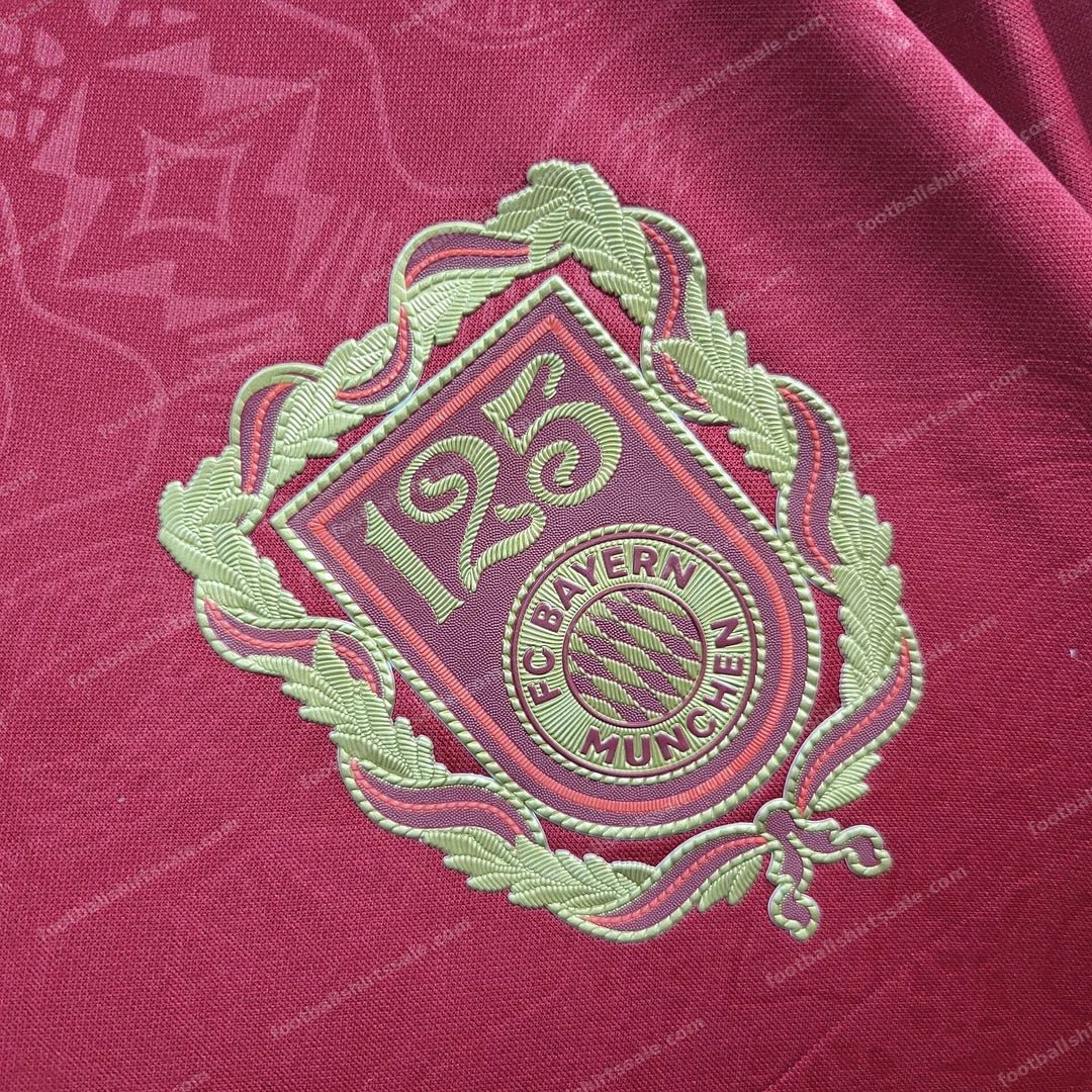 2025/2026 Bayern Munich 125th Anniversary Edition Football Shirt 1:1 - Detail 3