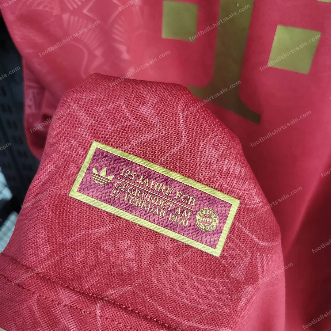 2025/2026 Bayern Munich 125th Anniversary Edition Football Shirt 1:1 - Detail 4