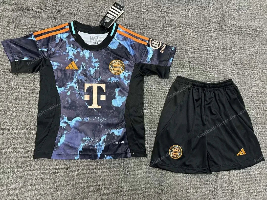 2024/2025 Bayern Munich Away Football Jersey 1:1 Thai Quality Kids Size
