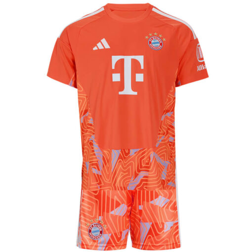 Bayern Munich Goalkeeper Kids Kit 26/27 - Orange