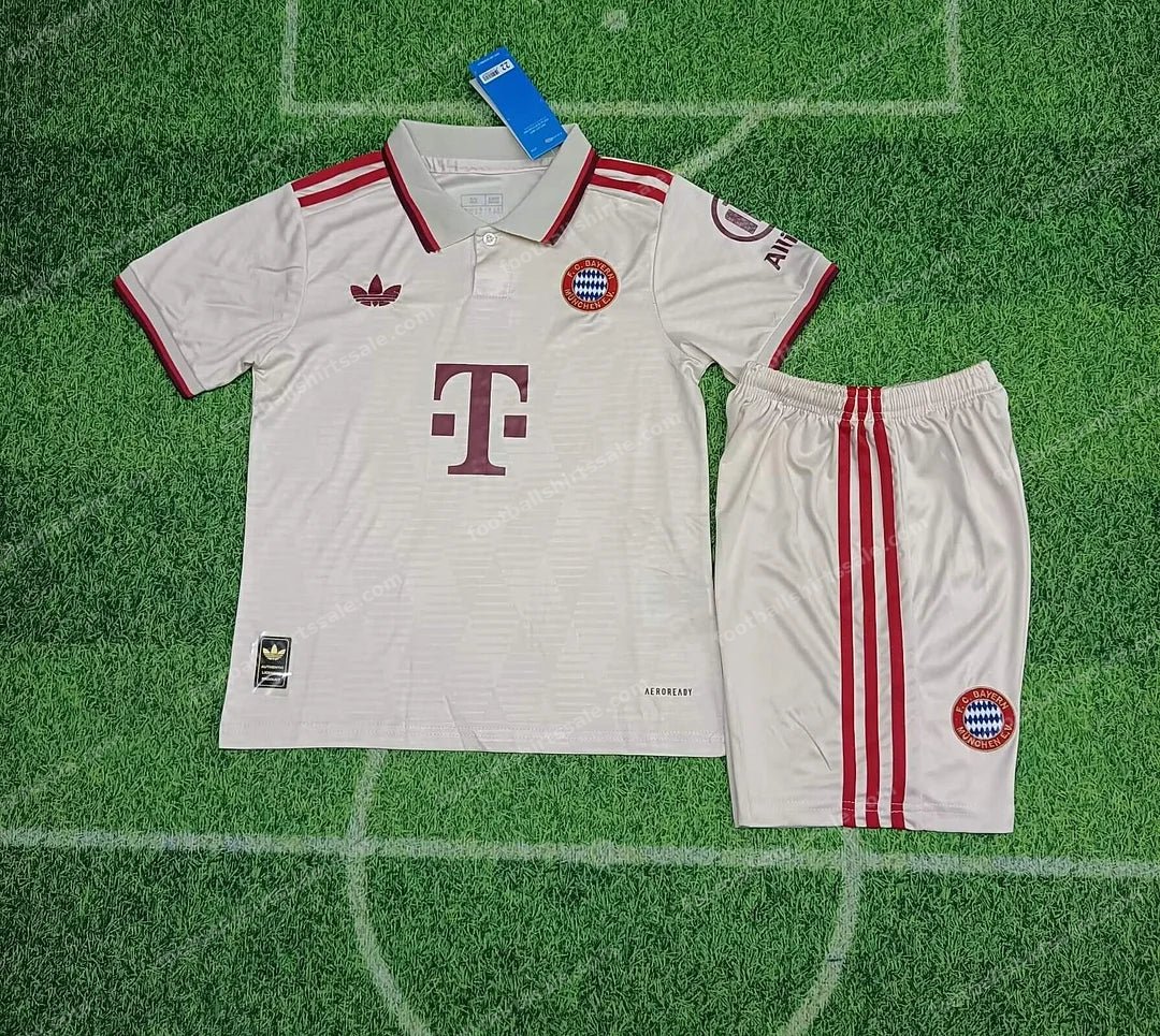 2024/2025 Bayern Munich Third Away Football Jersey 1:1 Thai Quality Kids Size