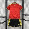 2026 Belgium Home World Cup Football Shirt Kids Size - Detail 1