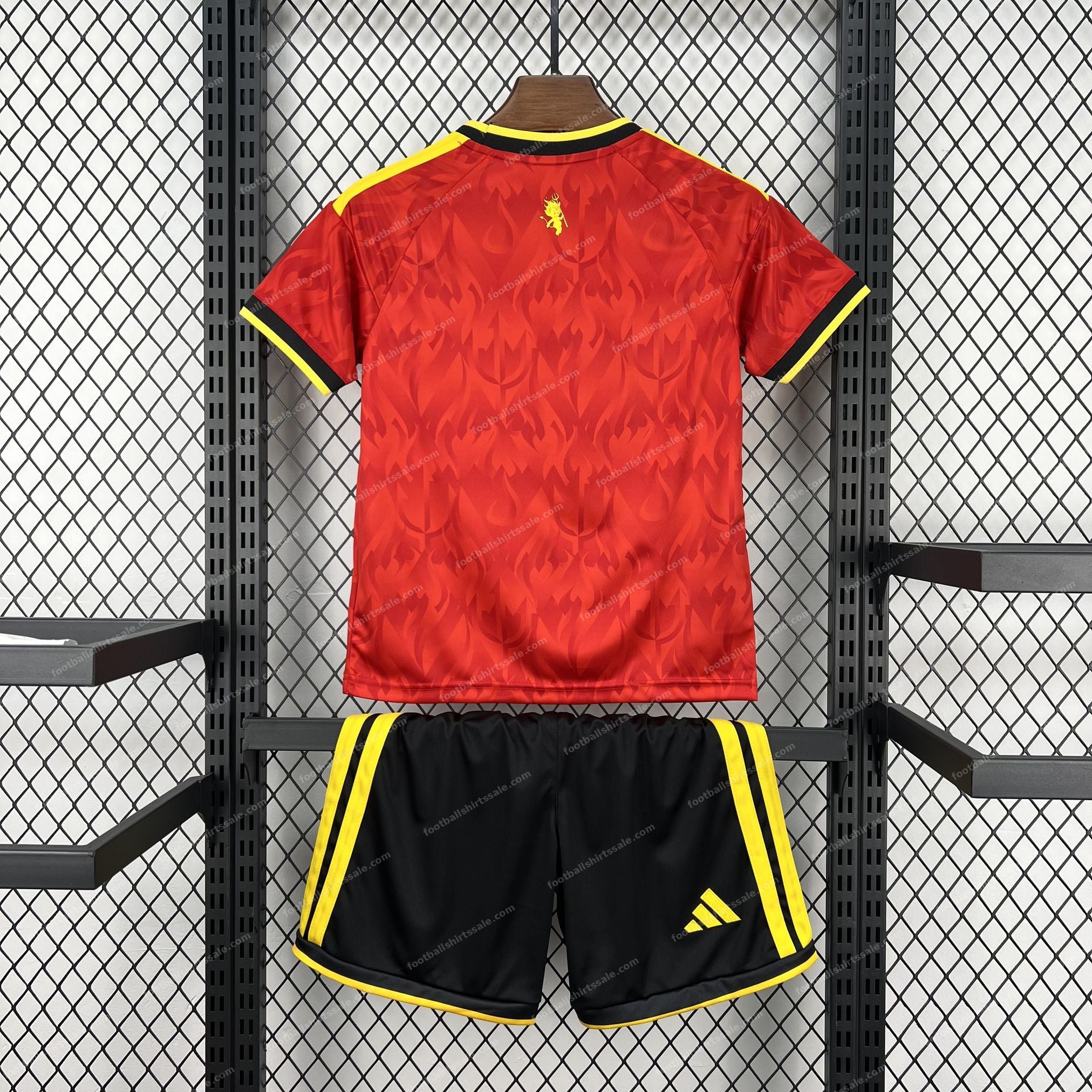 2026 Belgium Home World Cup Football Shirt Kids Size - Detail 1