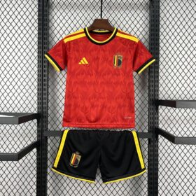 2026 Belgium Home World Cup Football Shirt Kids Size