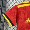 2026 Belgium Home World Cup Football Shirt Kids Size - Detail 3