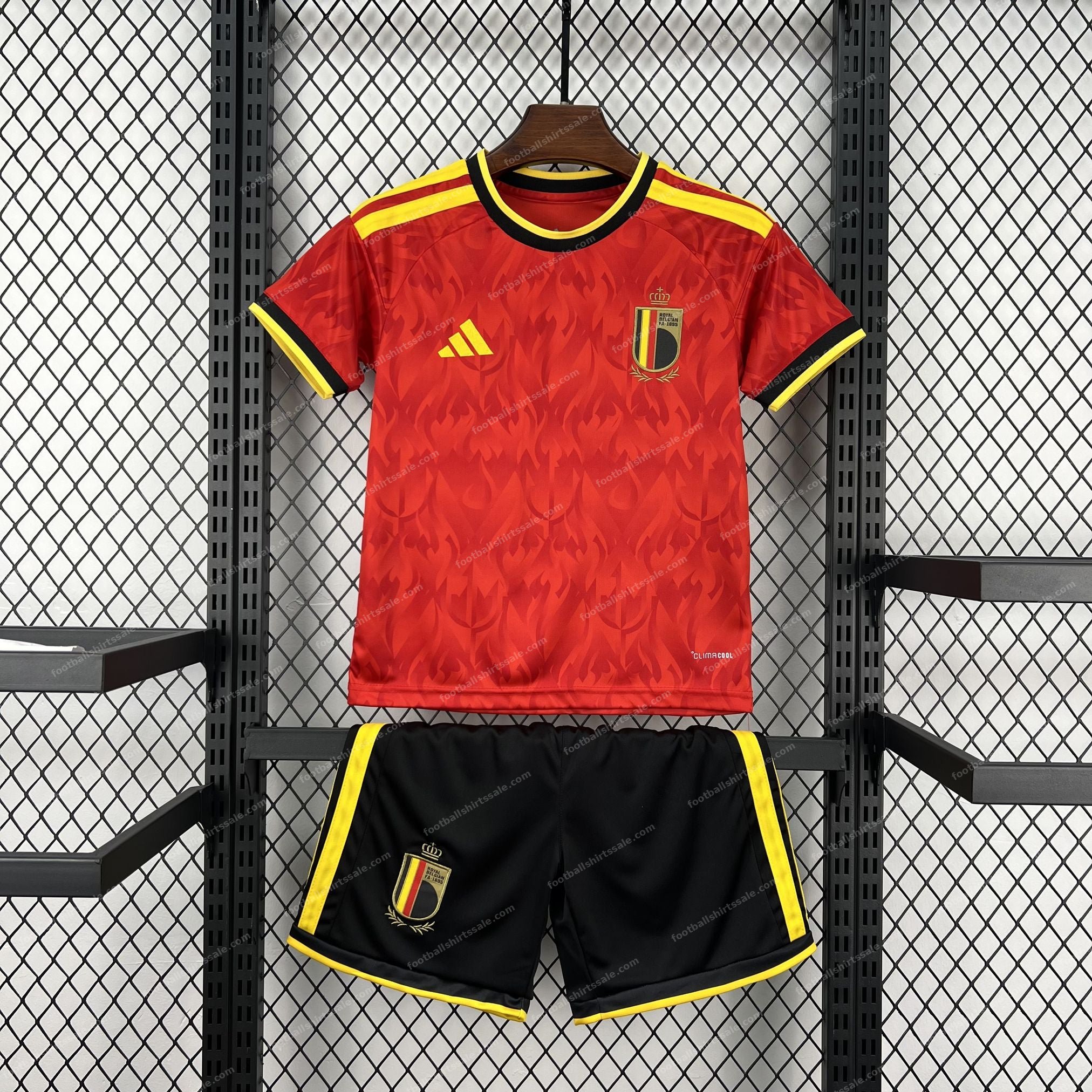 2026 Belgium Home World Cup Football Shirt Kids Size
