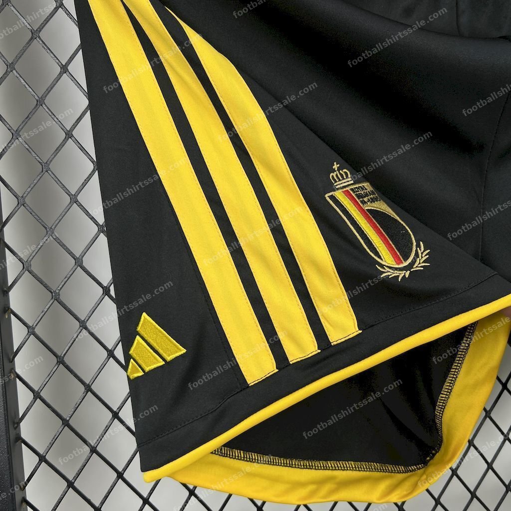 2026 Belgium Home World Cup Shorts - Detail 3