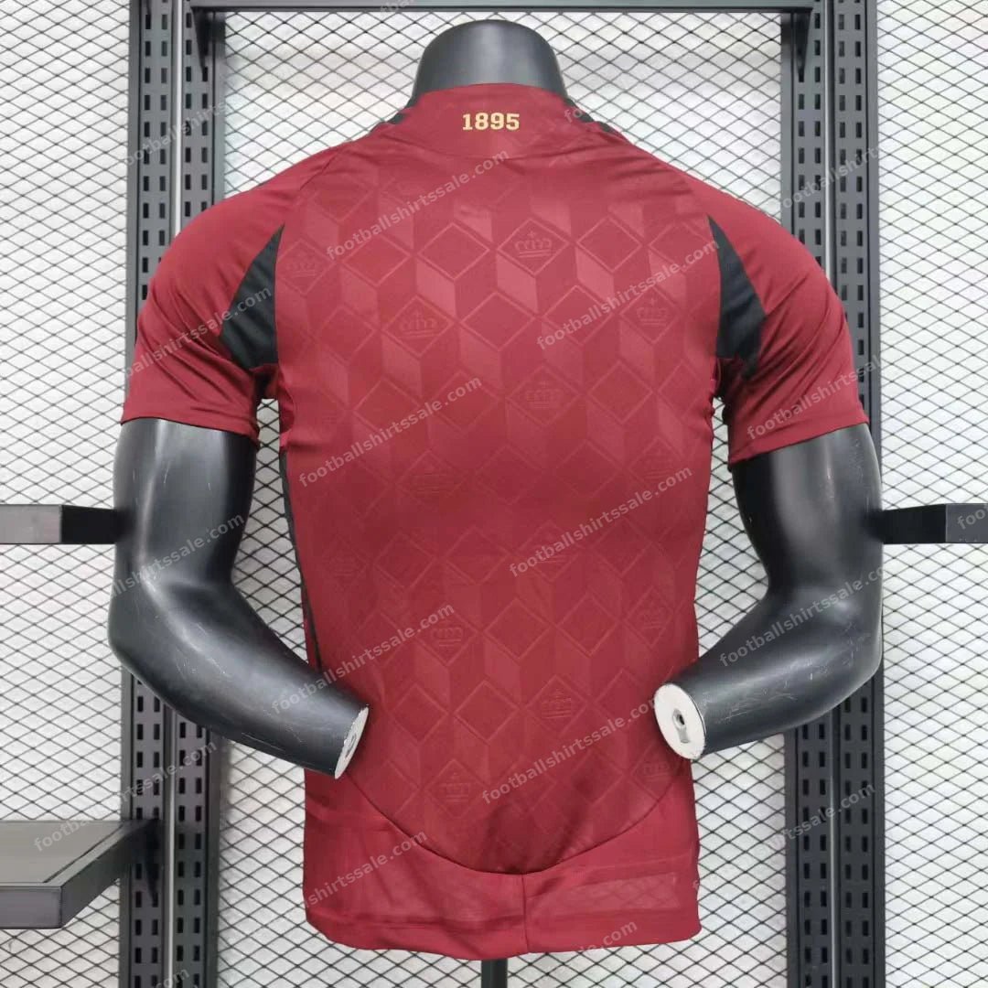2024 Belgium National Team Home Football Shirt 1:1 Thai Quality – Player Version - Detail 1