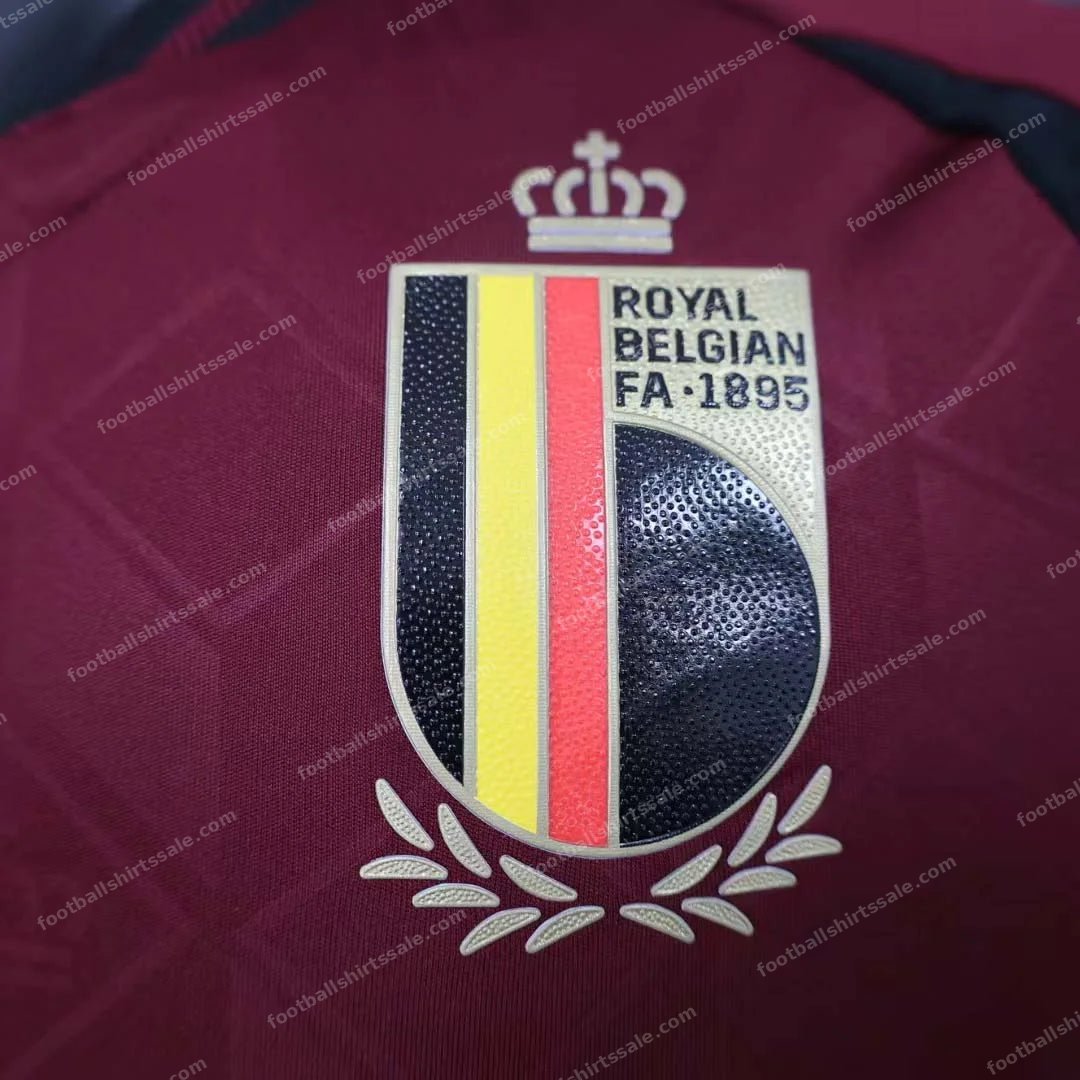 2024 Belgium National Team Home Football Shirt 1:1 Thai Quality – Player Version - Detail 6